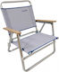 Hupa Aluminium Gray Waterproof Beach Chair 71cm