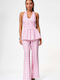 Women's Pink Set with Trousers