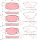 Trw Gdb3388 Brake Pad Set Disc Brake