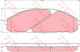 Trw Gdb3394 Brake Pad Set Disc Brake
