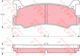 Trw Gdb375 Brake Pad Set Disc Brake