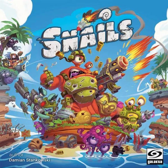 Επιτραπέζιο Παιχνίδι Snails για 2-4 Παίκτες 6+ Ετών EN-SNL01 (EN) Galakta