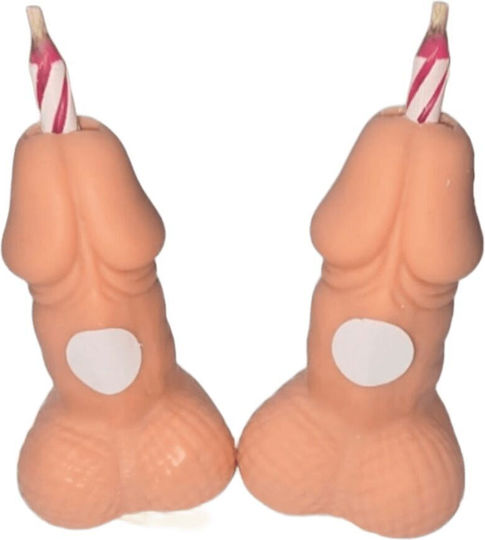 Diablo Picante Penis Geburtstag Nummer Kerzen Licht Ton 2 Stück