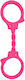 Diablo Picante Silicone Handcuffs Pink