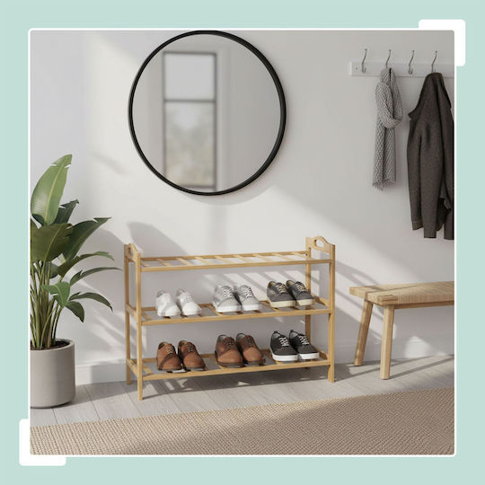 Organizator Pantofi din Bambus 70x25x48cm