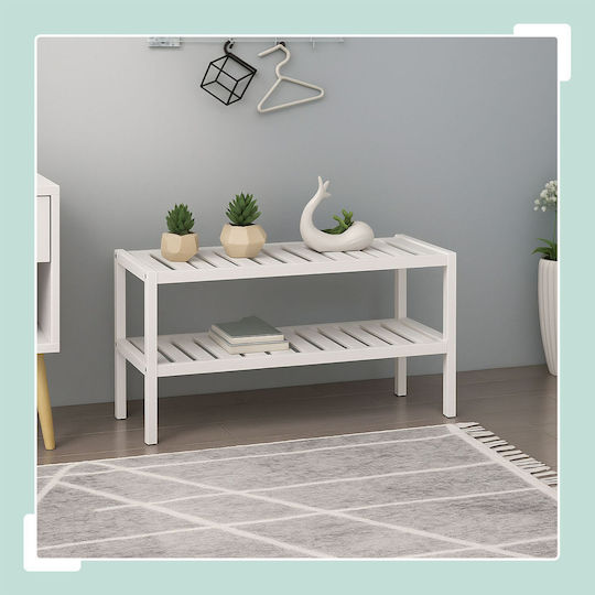 Organizator Pantofi din Bambus 70x26x33cm