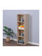 Bookcase Light Brown 106x32x24cm