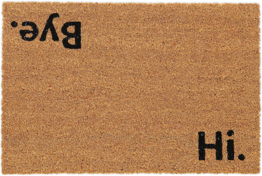 Relaxdays Relaxdays Fußmatte aus Kokosnuss Beigefarben 40cm