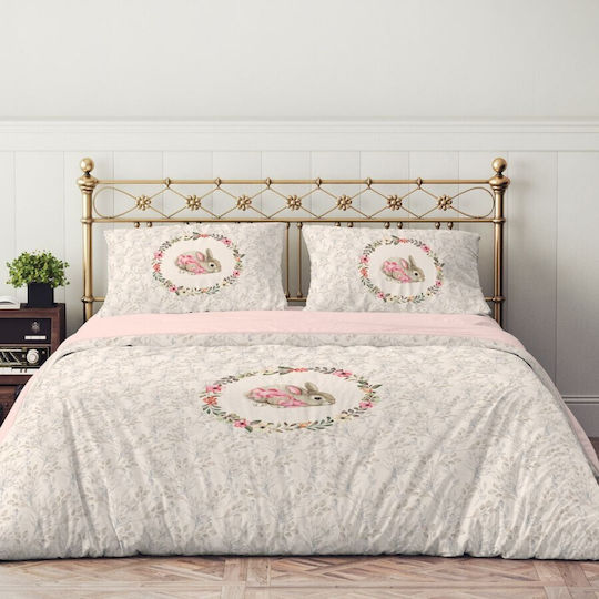 Cotton Club Set Huse Pentru Pilote Duble 200x220cm Ecru