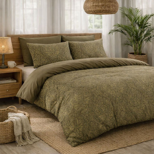 Beige Überwürfe Set