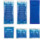 Set 5 Cooling Compresses Relaxdays Blue 28x12cm