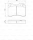Bosch Brake Pad Set Disc Brake 0 986 460 966