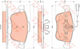 Trw Gdb1880 Brake Pad Set Disc Brake