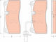 Trw Gdb1731 Brake Pad Set Disc Brake