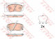 Set Plăcuțe De Frână Disc Trw Gdb3640