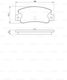 Bosch Disc Brake Pad Set 0 986 461 770