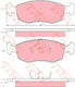 Trw Gdb371 Brake Pad Set Disc Brake