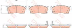 Trw Gdb1940 Brake Pad Set Disc Brake