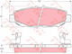 Trw Gdb1185 Brake Pad Set Disc Brake