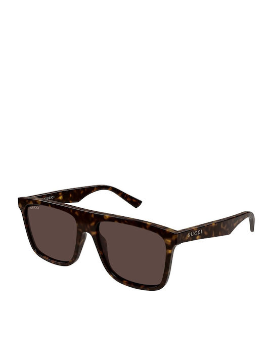 Gucci Unisex Sunglasses with Brown Frame and Brown Lens GG2182S 002
