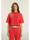 Damen T-shirt Rote
