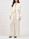 Long Sleeve Women's Shirt Beige