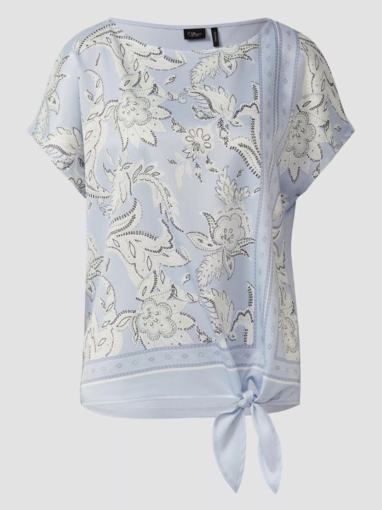 Long Sleeve Women's Shirt Light Blue