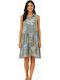 Sommer Midi Hemdkleid