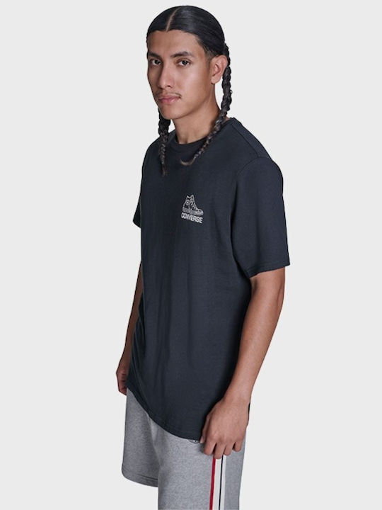 Converse T-shirt Blk CVM6T064-BLK