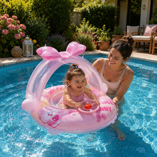 ForHome Kids Swim Trainers with Length 54cm and Sunshade
