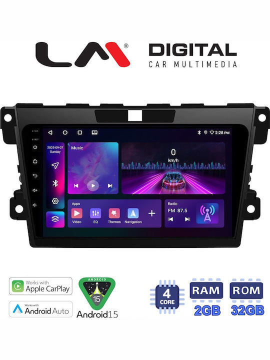 LM Digital Auto-Audiosystem für Mazda CX-7 2006 Bluetooth USB Eingebautes Wi-Fi GPS Apple CarPlay Android Auto LM ZA4097 Notenblätter