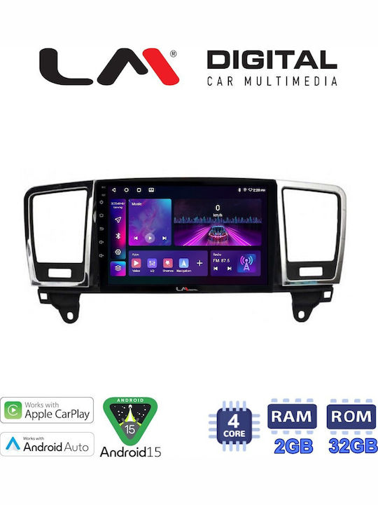 LM Digital Car Audio System for Mercedes-Benz ML 2012 Bluetooth USB Wi-Fi GPS Apple CarPlay Android Auto