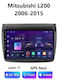 Car Audio System for Mitsubishi L200 2006-2015 Bluetooth USB WiFi GPS Apple CarPlay Android Auto with 9" Touch Screen