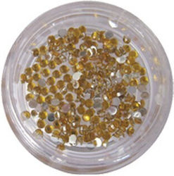 Strass Round Diamonds Beauty Hall Gold