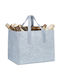 Relaxdays Coș Textil De Depozitare Lemne 34,5x36,5x43cm Gri