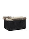 Relaxdays Coș Textil De Depozitare Lemne 25x50x25cm Negru