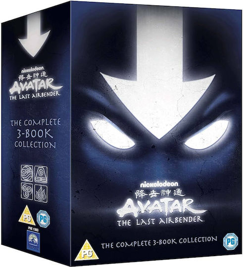 Avatar Last Airbender Complete 3-book Dvd Collection