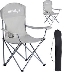 Relaxdays Scaun De Plajă Gri 97x54x81 Cm Set 2 ...