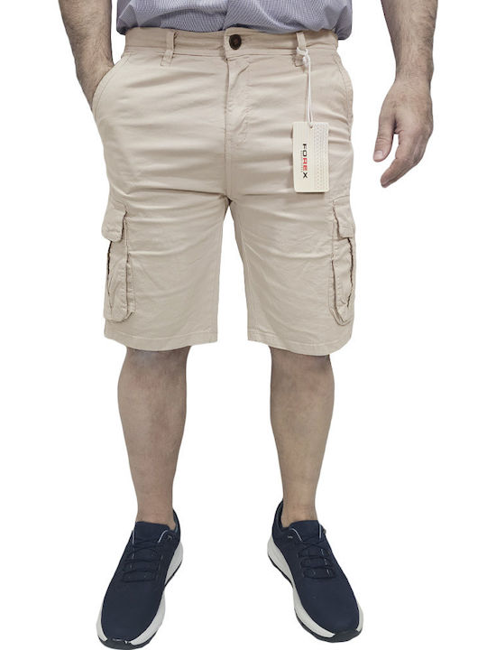 Men's Cargo Beige Shorts