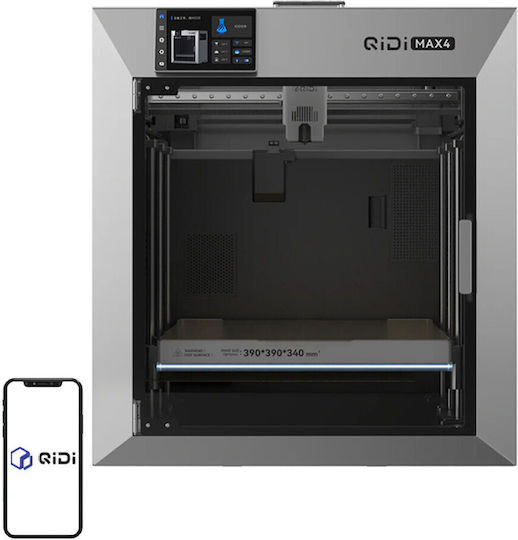 QiDi Max 4 Standalone 3D Printer with Ethernet / USB / Wi-Fi Connectivity