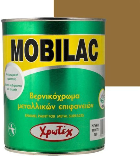 CHrotech Varnish Colour Solvent Mobilac 0.75lt Ochre Glossy