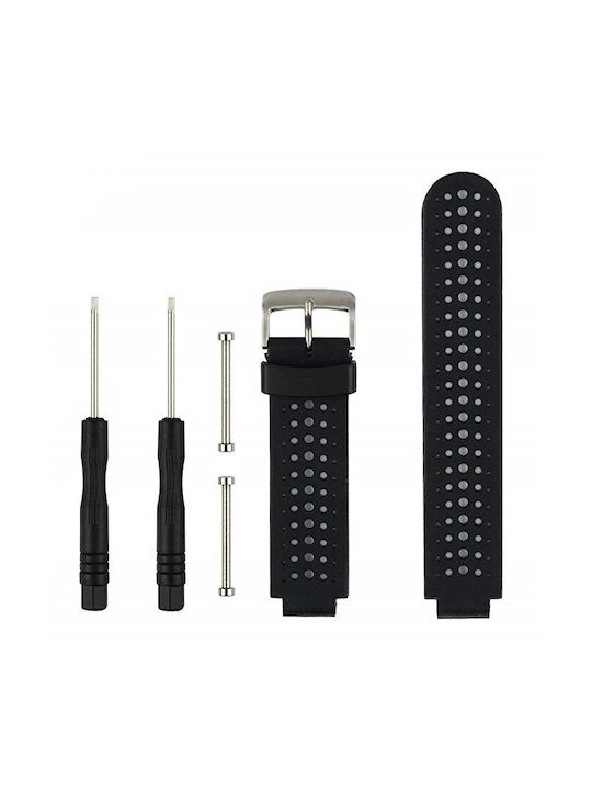 Λουράκι Σιλικόνης Silicone Strap Forerunner 220 230 235 620 630735xt Μαύρο Ασπρο Oem