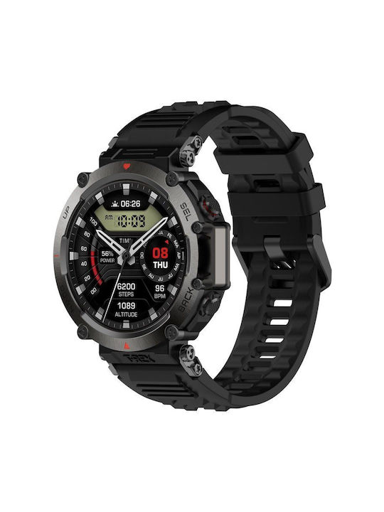 Curea Silicon Xiaomi Amazfit T-rex Ultra Negru Oem Curea Silicon Xiaomi Amazfit T-rex Ultra Negru Oem