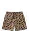 Predator Men's Swimwear Shorts Brown with Prints