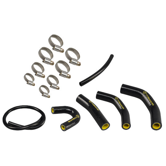 Silicone Radiator Hoses Aramide+Breather Tubes Racing Honda Pcx 125/150 '10-'20 Tobaki