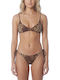 Bikini Bra Animal Print Brown- Black- Beige