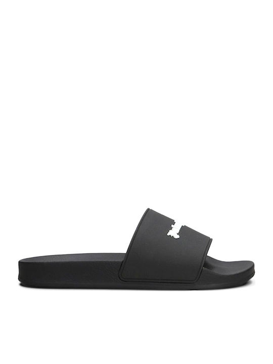Palm Angels Slides Μαύρα