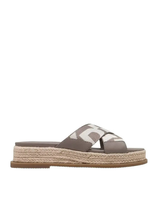 DKNY Women's Brown Flat Sandals