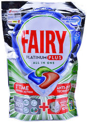 Fairy Platinum 45 Капсули За Съдомиялна Машина