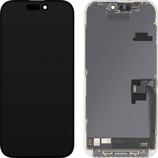 MP MP Ersatzbildschirm für Mobiltelefone mit Touch-Mechanismus für Apple iPhone 16 Pro Schwarz